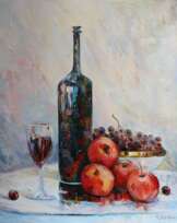 Fruit And Bottle Of Wine Fruit And Bottle Of Wine