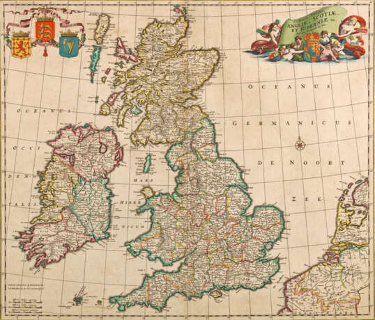 Karte von Großbritannien und Irland - фото 1