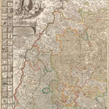 Zweiteilige Karte des Herzogtums Württemberg - Foto 1