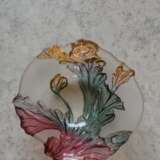 antike “Fruit bowl ca 1920 Emille Galle?”, Émile Gallé (1846 - 1904), Colored glass, Art Nouveau (1880-1910), Decorative composition, France, 1910 - photo 4