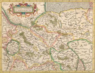 Karte von Niedersachsen und dem Herzogtum Mecklenburg
