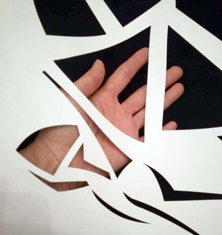 Paper cut “Figure number 1”, Paper, Paper cut Figurative art, modern, Ukraine, 2021 - photo 2