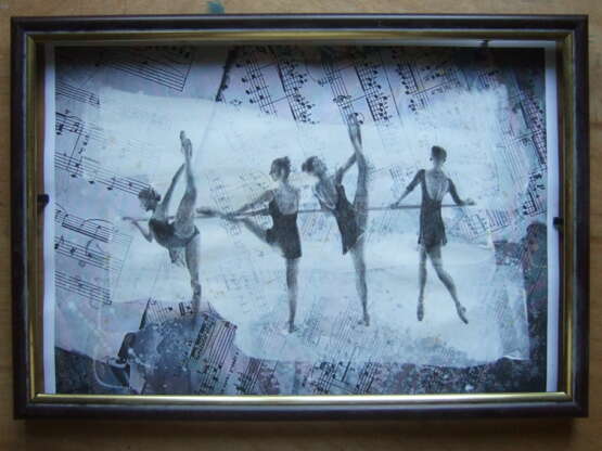 Painting “Ballet, ballet, ballet ...”, Paper, Gouache, Realist, Portrait, Ukraine, 2021 - photo 2