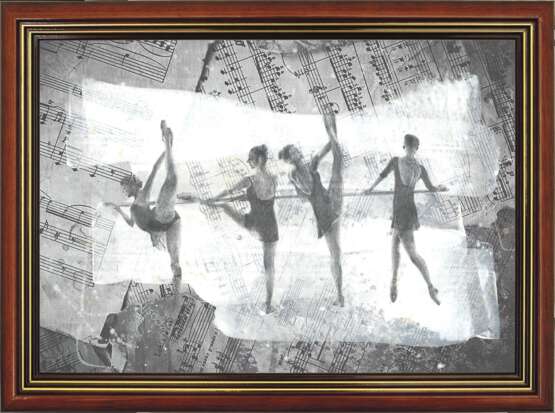 Painting “Ballet, ballet, ballet ...”, Paper, Gouache, Realist, Portrait, Ukraine, 2021 - photo 4