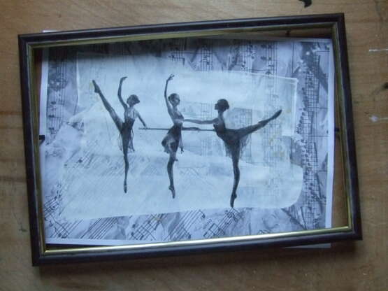 Painting “Ballet, ballet, ballet ...”, Paper, Gouache, Романтический реализм, Portrait, Ukraine, 2021 - photo 2