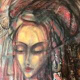 Gemälde „Frida. Roter Tanz“, Leinwand auf dem Hilfsrahmen, Ölfarbe, Zeitgenössische Kunst, любовь, Russland, 2020 - Foto 2