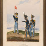 Fünf Grafiken mit Soldaten des Königreichs Hannover - Foto 3