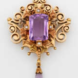 Belle Epoque-Amethyst-Anhänger - photo 1