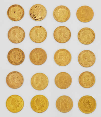 20 Goldmünzen - Foto 1