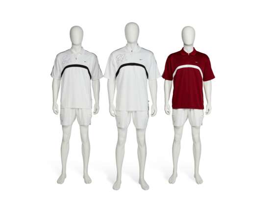 ROGER FEDERER'S TOURNAMENT DAY AND NIGHT MATCH SHIRTS - photo 1