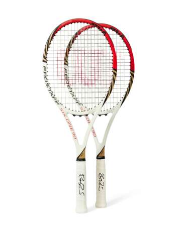 ROGER FEDERER'S TOURNAMENT RACKETS - photo 1