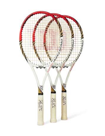 ROGER FEDERER'S EXHIBITION RACKETS - фото 1