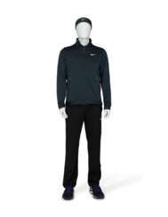 ROGER FEDERER'S EXHIBITION OUTFIT, TRACKSUIT AND SNEAKERS