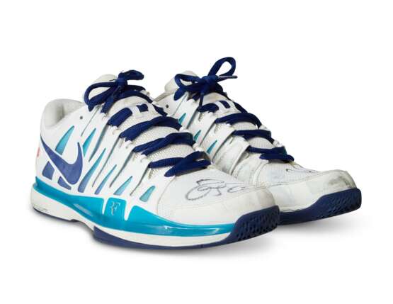 ROGER FEDERER'S TOURNAMENT DAY MATCH SNEAKERS - Foto 1