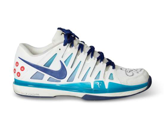 ROGER FEDERER'S TOURNAMENT DAY MATCH SNEAKERS - Foto 2