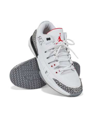 ROGER FEDERER'S TOURNAMENT AIR JORDANS - фото 9