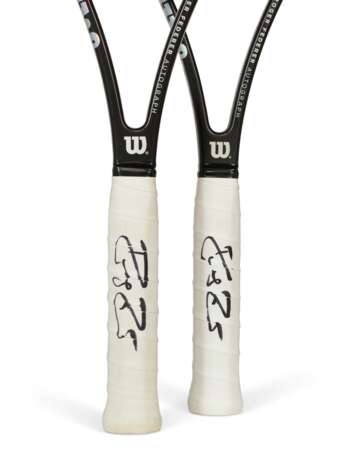 ROGER FEDERER'S TOURNAMENT RACKETS - photo 3