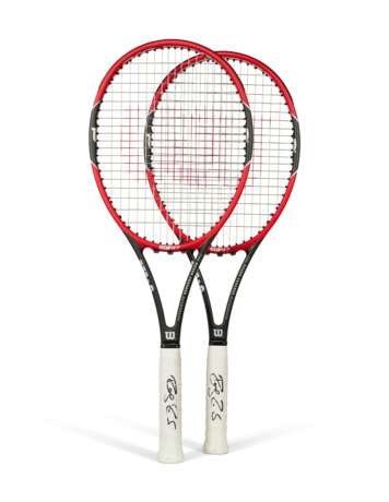 ROGER FEDERER'S TOURNAMENT RACKETS - photo 1