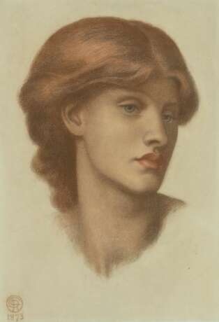 Rossetti, Dante Gabriel. DANTE GABRIEL ROSSETTI (BRITISH 1828-1882) - Foto 1