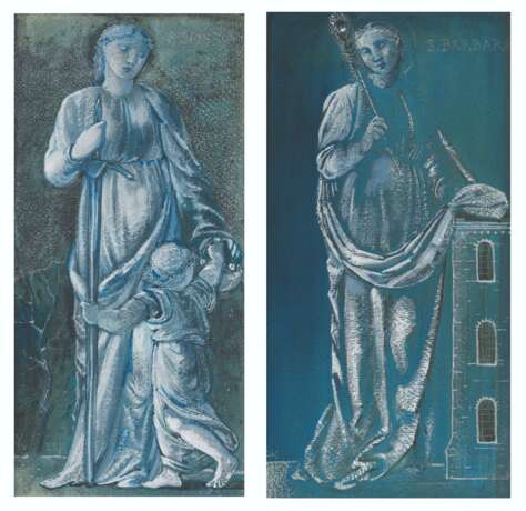 Burne-Jones, Edward Coley. SIR EDWARD COLEY BURNE-JONES, BT., A.R.A., R.W.S. (BRITISH 1833-1898) - Foto 1