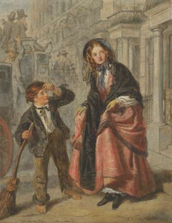 Frith, William Powell. WILLIAM POWELL FRITH, R.A. (BRITISH, 1819-1909) - Foto 1