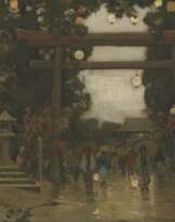 SIR ALFRED EAST, R.A., R.I., P.R.B.A., R.P.E. (BRITISH, 1844-1913)