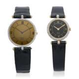 NO RESERVE - TWO DIAMOND AND GOLD WRISTWATCH - Foto 1