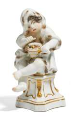 Meissen, a Small Boy as an allegory of 'The Winter'