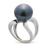 NO RESERVE - COLOURED CULTURED PEARL RING - photo 3
