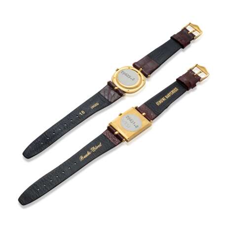 NO RESERVE - TWO GOLD WRISTWATCHES - photo 3