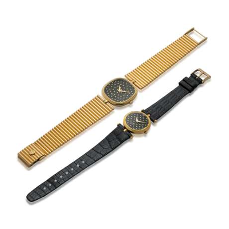 TWO GOLD WRISTWATCHES - photo 2