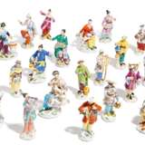 Meissen, Ensemble von 23 Japaner-Figuren - Foto 1