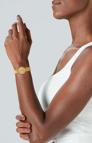 DIAMOND AND GOLD WRISTWATCH; TOGETHER WITH A GOLD WRISTWATCH - Foto 4
