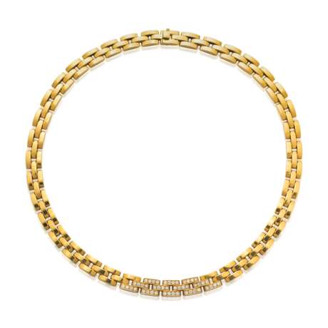 Cartier. CARTIER 'MAILLON PANTHÈRE' GOLD AND DIAMOND NECKLACE - фото 1
