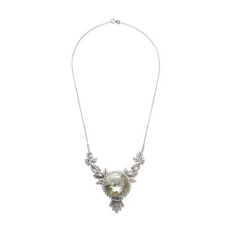 DIAMOND PENDENT NECKLACE - photo 1