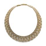 NO RESERVE - DIAMOND AND GOLD NECKLACE - Foto 1