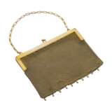 NO RESERVE - GOLD, EMERALD AND DIAMOND MESH BAG; TOGETHER WITH A MULTI-GEM AND ENAMEL GOLD RUSSIAN CIGARETTE CASE AND A GOLD CIGARETTE CASE - photo 4