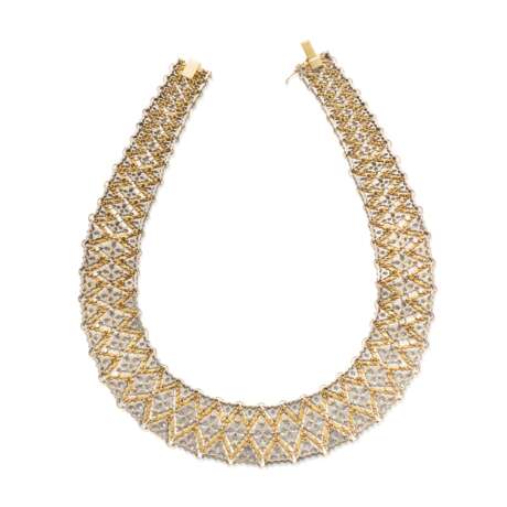 NO RESERVE - DIAMOND AND GOLD NECKLACE - Foto 2