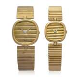 TWO GOLD WRISTWATCHES - photo 1