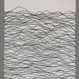 Design Painting “Waves”, Cotton, Acrylic, Minimalism, Russia, 2021 - photo 1
