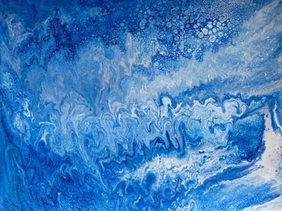 Design Painting “Ocean”, Canvas, Acrylic, Abstractionism, Russia, 2021 - photo 1