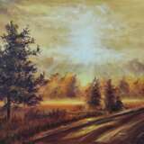 Painting “Autumn morning”, Oil, Landscape painting, Estonia, 2012 - photo 1
