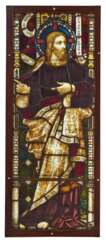 Deutschland, Historismus Fenster mit Christus Darstellung