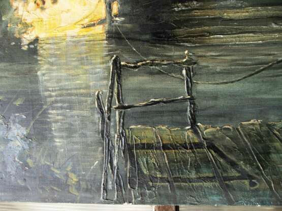 Painting “The farry”, Oil on canvas, Surrealism, philosophical, Ukraine, 2005 - photo 4