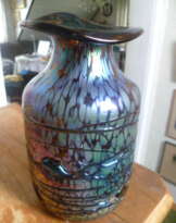 Art Johann Lötz Witwe Papillon Vase Art Johann Lötz Witwe Papillon Vase
