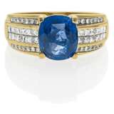 Saphir-Diamant-Ring - photo 1