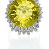 Rauchquarz-Diamant-Ring - фото 1