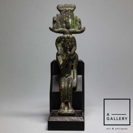 Statuette “Choir Shemataui, VII-IV BC”, Медный сплав, Древний Египет, VII-IV вв. до н.э. - photo 1