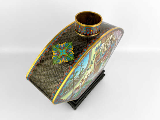Vase “Given”, Copper, Cloisonne, China, 1950 - photo 6