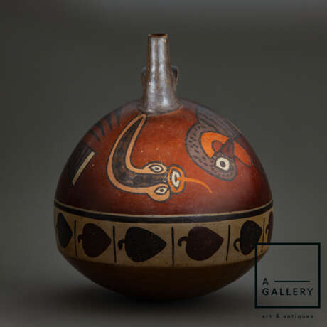 Древняя керамика „Schiff, Peru, 0-600 ANZEIGE“, Ton, Peru, 0-600 гг. н.э. - Foto 2